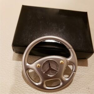 Mercedes-Benz Silver Keychain